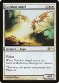 Sunblast Angel (MEDIA-0A8) - Scars of Mirrodin Promos Foil