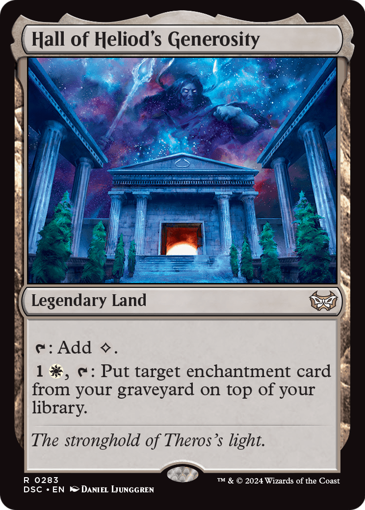 Hall of Heliod's Generosity (DSC-283) - Duskmourn: House of Horror Commander