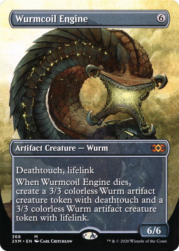 Wurmcoil Engine (Borderless) (2XM-368) - Double Masters
