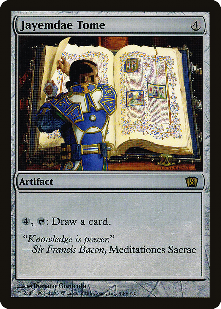Jayemdae Tome (8ED-306) - 8th Edition Foil