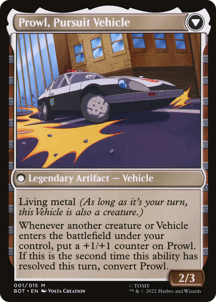 Prowl, Stoic Strategist (BOT-001) - Transformers: (convertdfc)