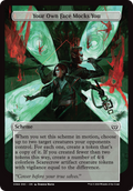 Your Own Face Mocks You (Full Art) (A:DSC-366) - Duskmourn: House of Horror Commander