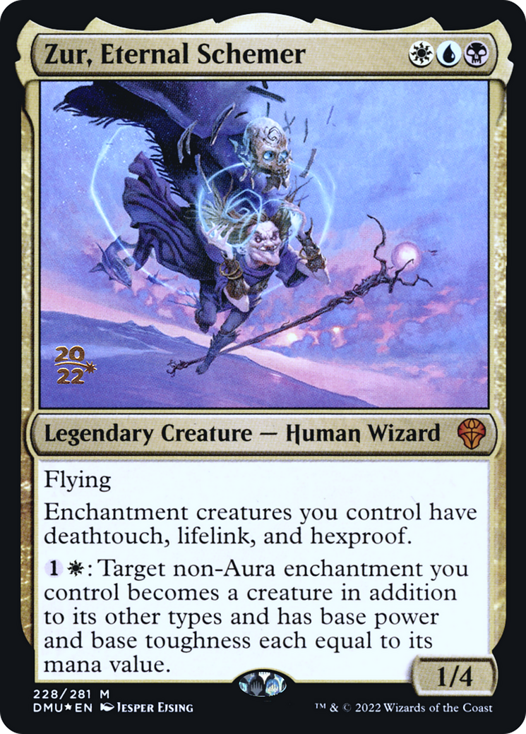 Zur, Eternal Schemer (PRE-228) - Dominaria United Promos Foil