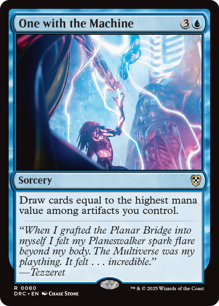 One with the Machine (DRC-080) - Commander: Aetherdrift