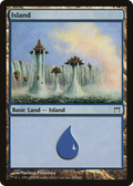 Island (292) (CHK-292) - Champions of Kamigawa Foil