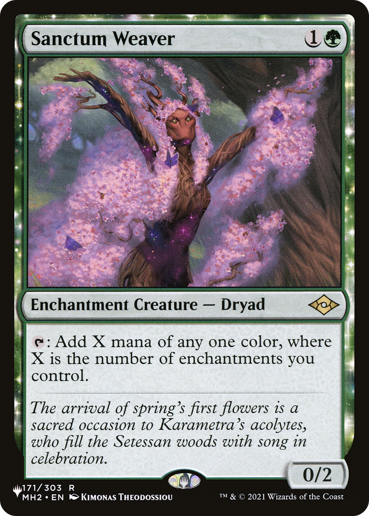 Sanctum Weaver (LIST-MH2-171) - The List Reprints: (enchantment)