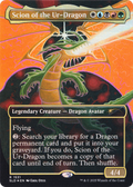 Scion of the Ur-Dragon (Rainbow Foil) (SLD-1531) - Secret Lair Drop (Borderless) Foil