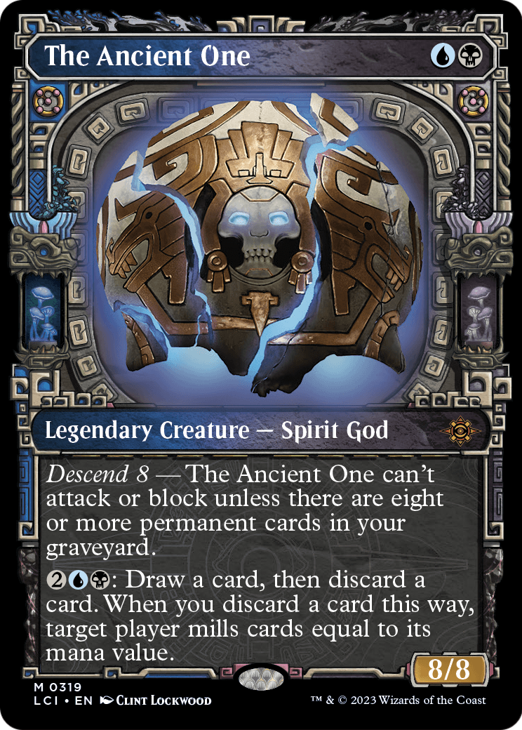 The Ancient One (Showcase) (LCI-319) - The Lost Caverns of Ixalan: (Showcase) Foil