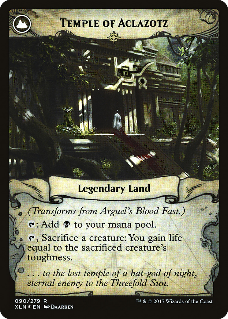 Arguel's Blood Fast (PRE-90S) - Ixalan Promos: (compasslanddfc) Foil