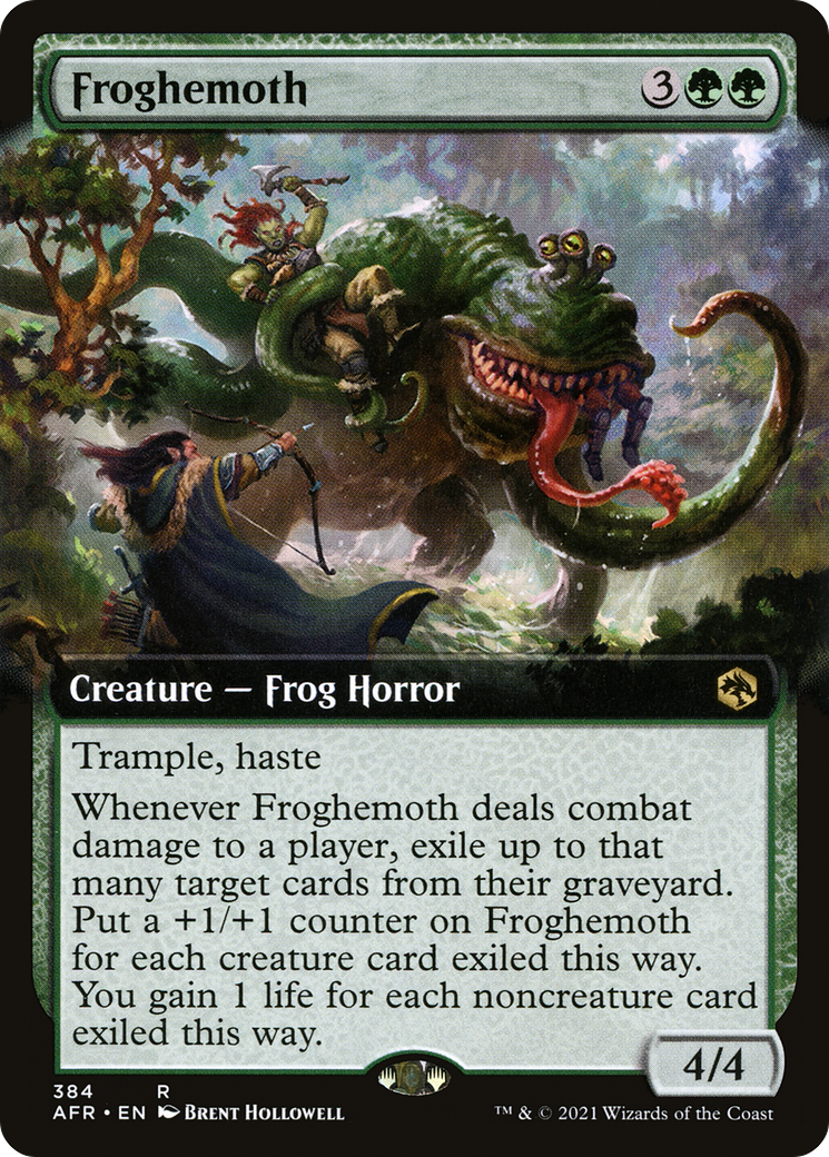 Froghemoth (Extended Art) (AFR-384) - Adventures in the Forgotten Realms: (Extended Art)