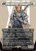 Dion, Bahamut's Dominant (Borderless) (FIN-376) - FINAL FANTASY: (enchantment) Foil