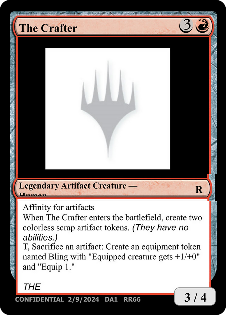 The Crafter (UNK-RR66) - Unknown Event