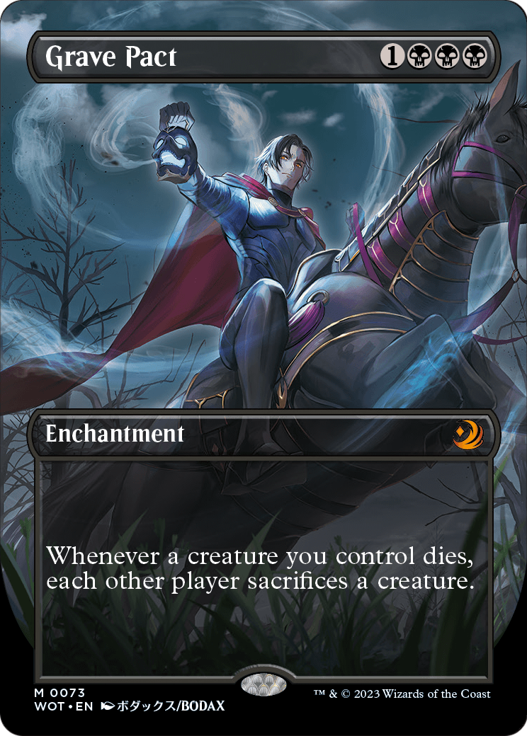 Grave Pact (Anime Borderless) (WOT-073) - Wilds of Eldraine: Enchanting Tales Foil
