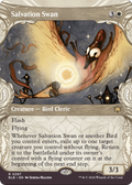 Salvation Swan (Showcase) (BLB-297) - Bloomburrow: (Showcase) (Borderless) Foil