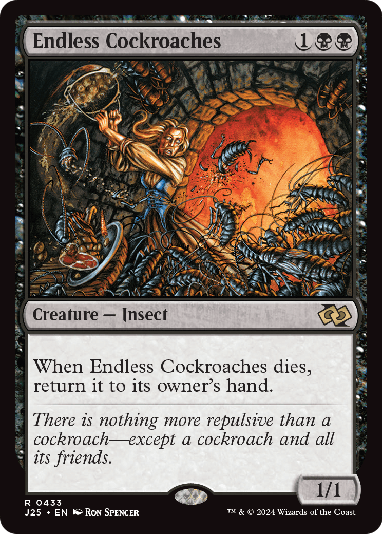 Endless Cockroaches (J25-433) - Foundations Jumpstart