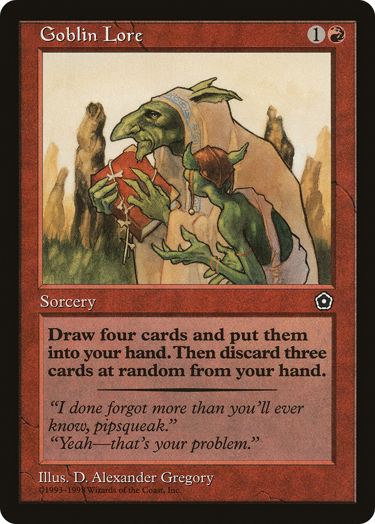 Goblin Lore (P02-) - Portal Second Age