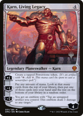 Karn, Living Legacy (PPDMU-001) - Dominaria United Promos