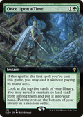 Once Upon a Time (Extended Art) (ELD-371) - Throne of Eldraine: (Extended Art) Foil