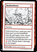 Bombardment (CMB1-) - Mystery Booster Playtest Cards 2019