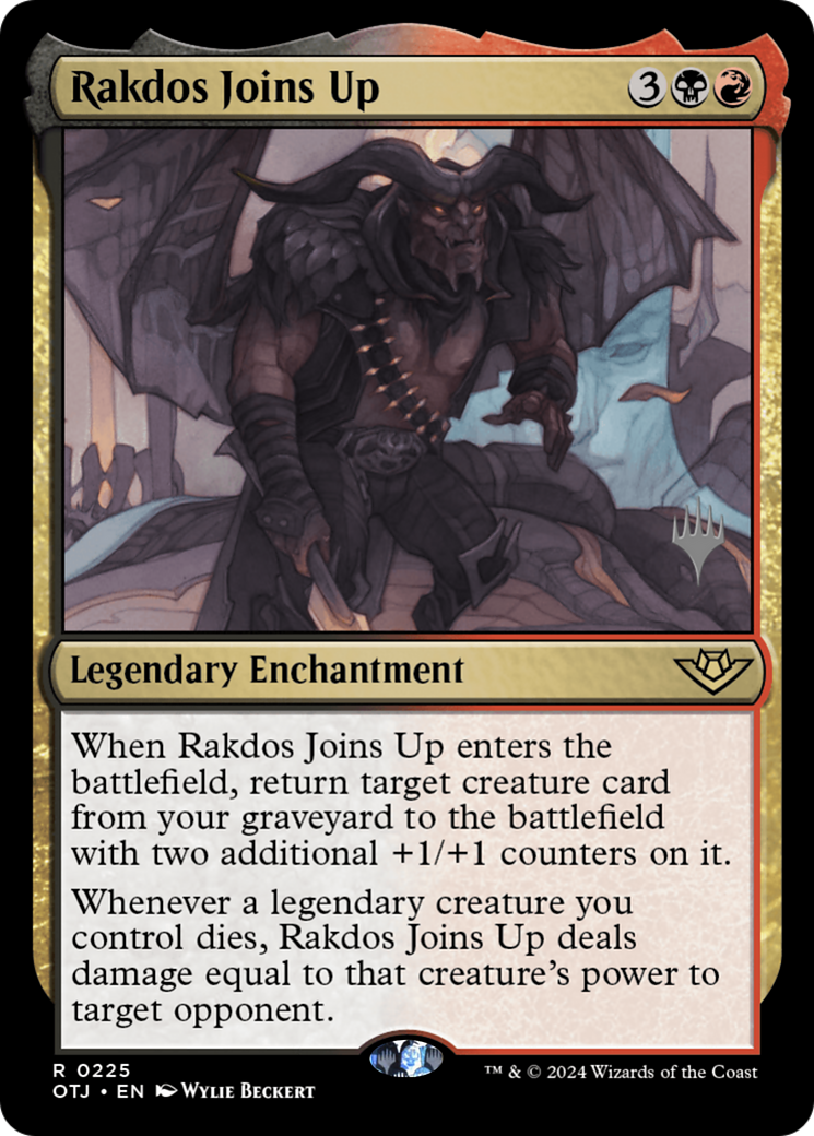 Rakdos Joins Up (PPOTJ-225) - Outlaws of Thunder Junction Promos