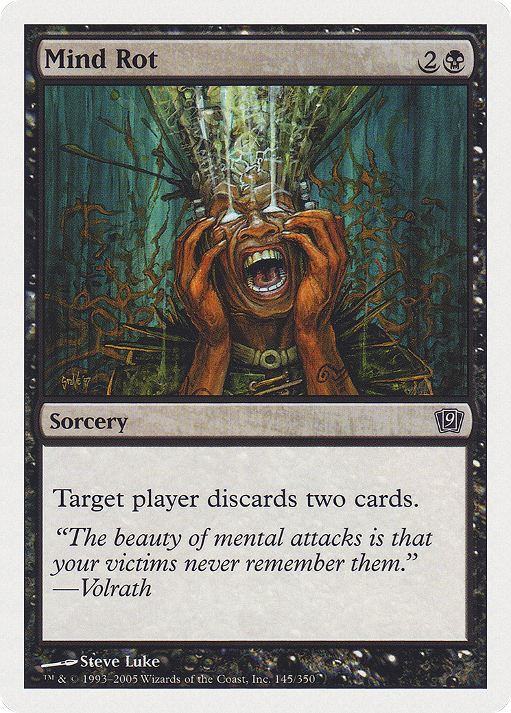Mind Rot (9ED-145) - 9th Edition