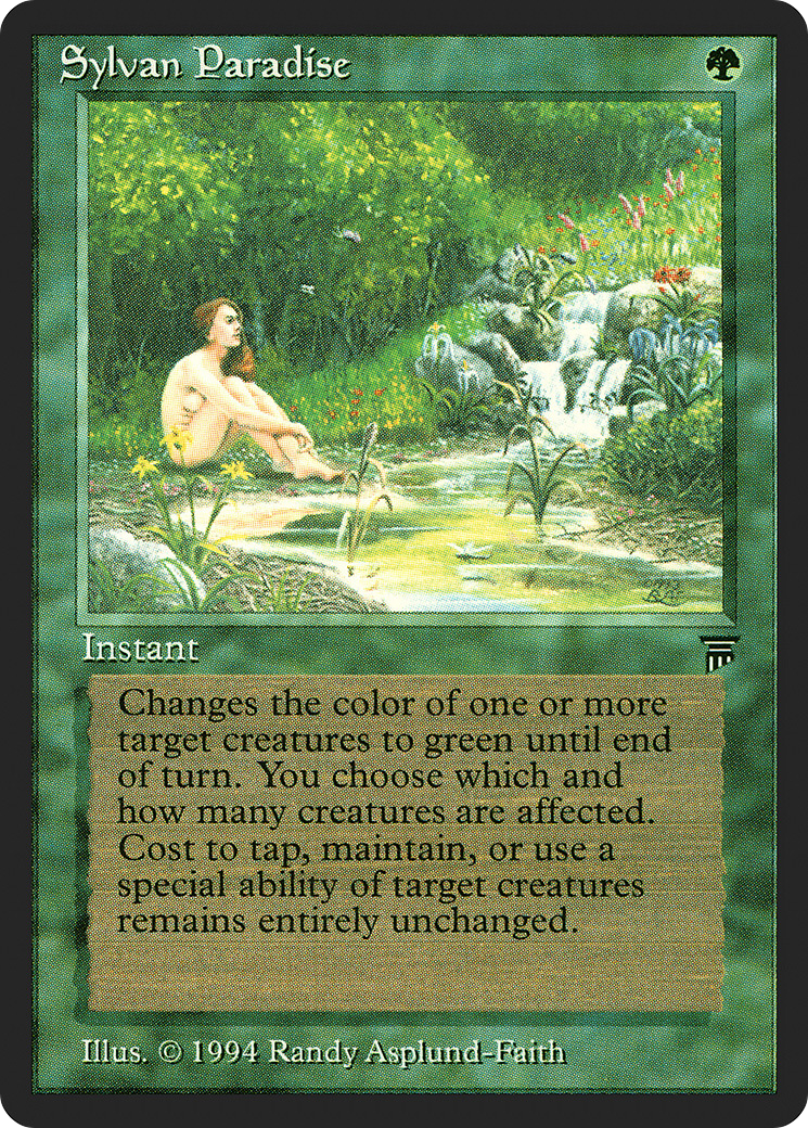 Sylvan Paradise (LEG-) - Legends