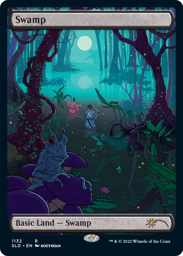 Swamp (1132) (SLD-1132) - Secret Lair Drop Foil