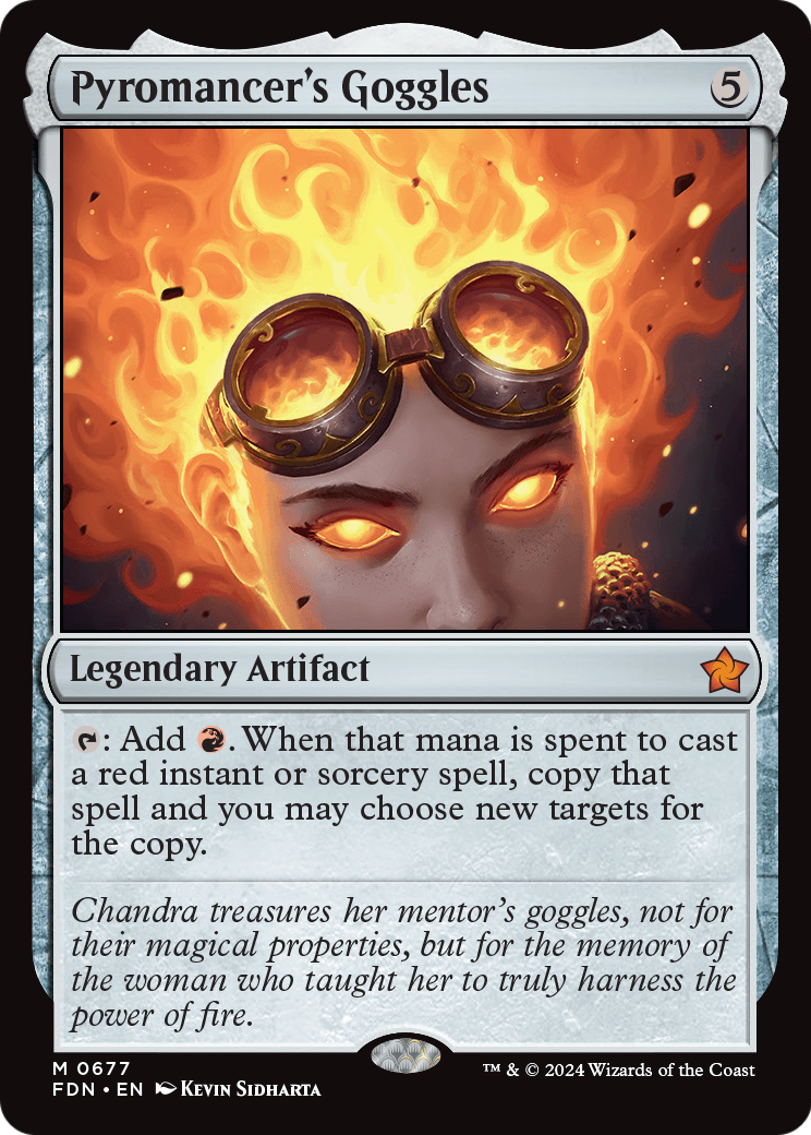 Pyromancer's Goggles (FDN-677) - Foundations