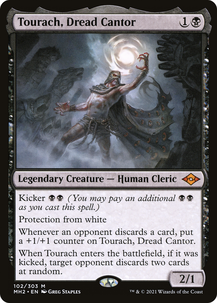 Tourach, Dread Cantor (MH2-102) - Modern Horizons 2 Foil