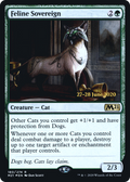 Feline Sovereign (PRE-180S) - Core Set 2021 Promos Foil