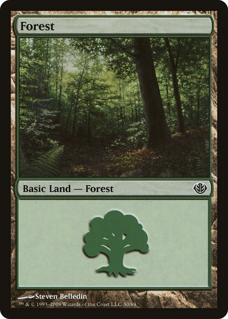 Forest (30) (DDD-030) - Duel Decks: Garruk vs. Liliana