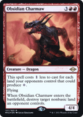 Obsidian Charmaw (PRE-137S) - Modern Horizons 2 Promos Foil