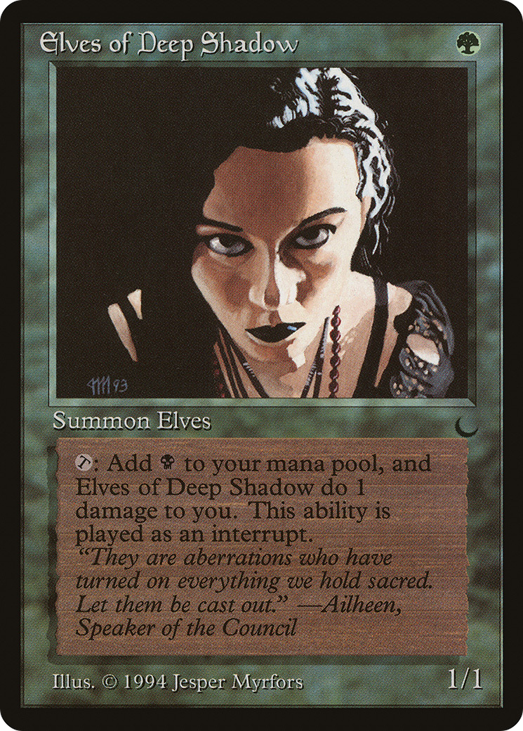 Elves of Deep Shadow (DRK-) - The Dark