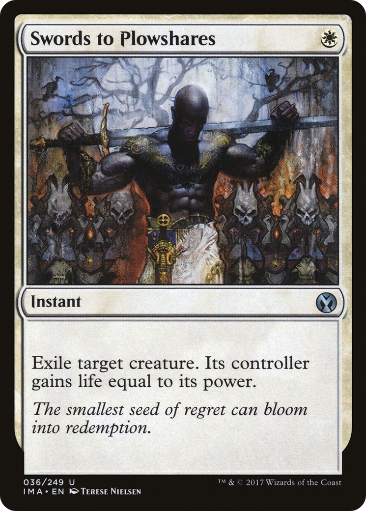 Swords to Plowshares (IMA-036) - Iconic Masters
