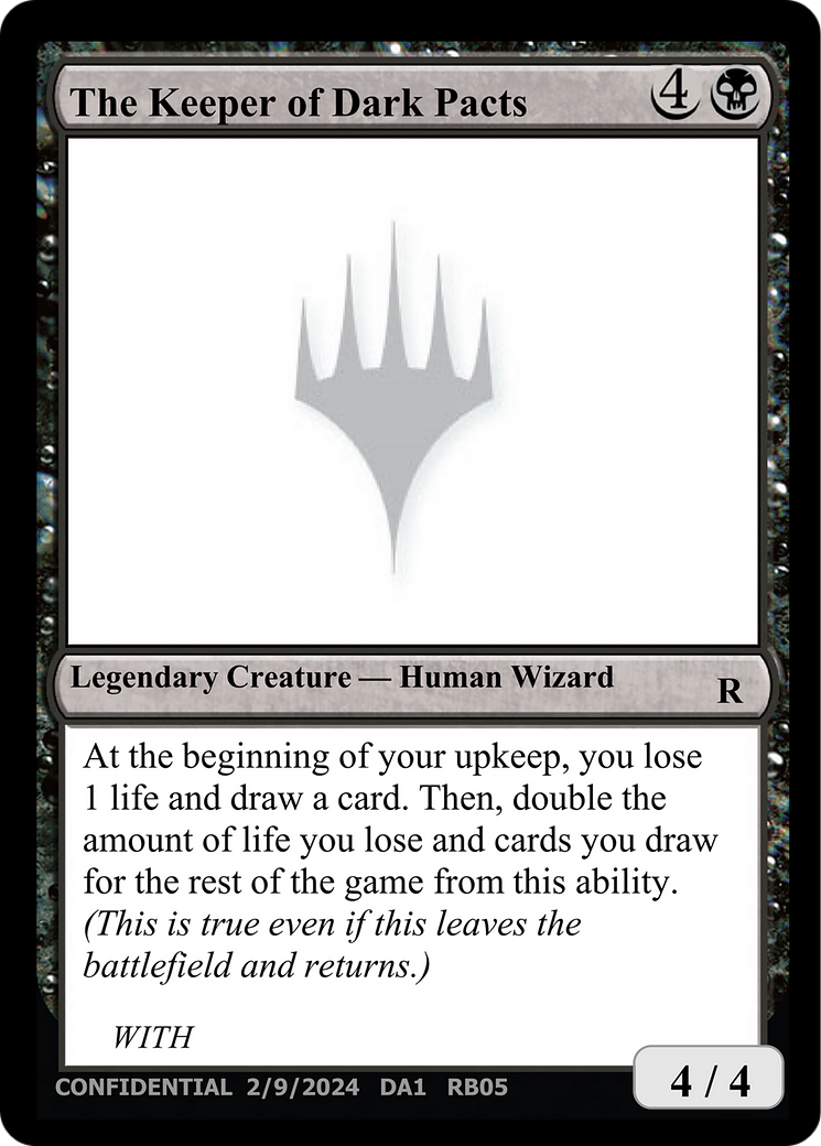 The Keeper of Dark Pacts (UNK-RB05) - Unknown Event