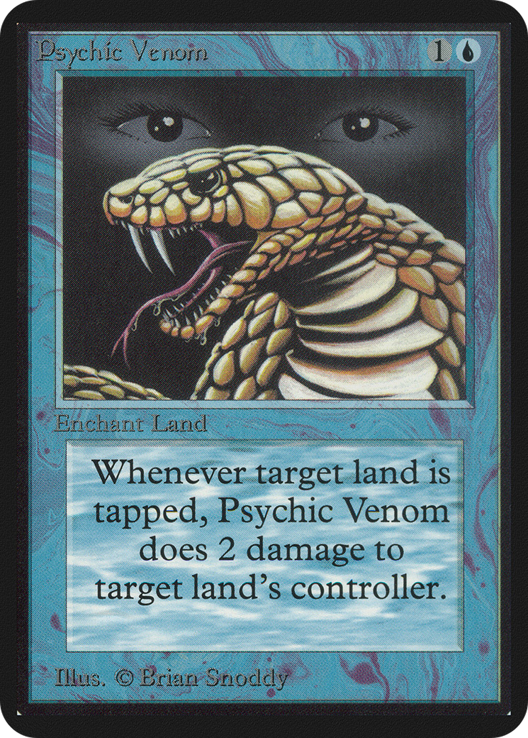 Psychic Venom (LEA-) - Limited Edition Alpha