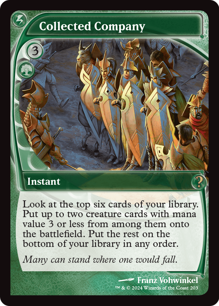Collected Company (Future Sight) (MB2-203) - Mystery Booster 2