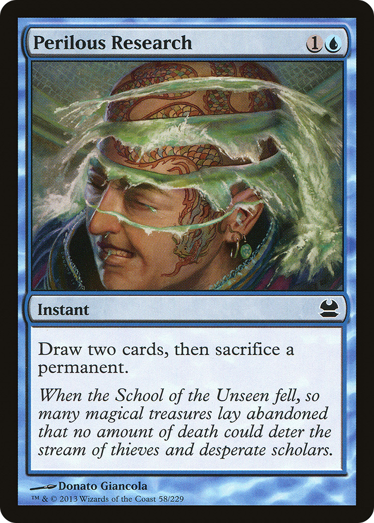 Perilous Research (MMA-058) - Modern Masters