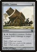 Fodder Cannon (8ED-302) - 8th Edition Foil