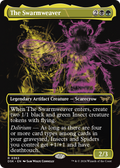 The Swarmweaver (Showcase) (DSK-363) - Duskmourn: House of Horror (Borderless)