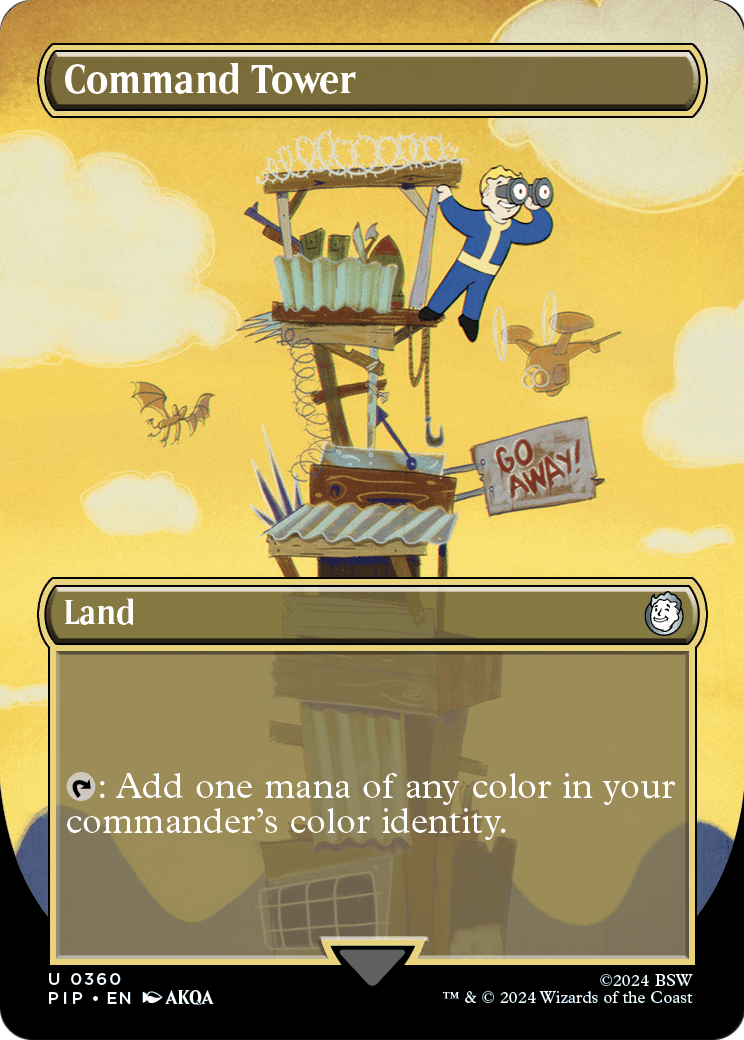 Command Tower (Borderless) (PIP-360) - Fallout