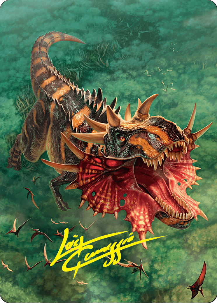 Gigantosaurus // Gigantosaurus (AFDN-053) - Foundations Art Series (Borderless)