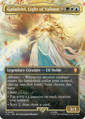 Galadriel, Light of Valinor (Borderless) (LTC-498) - Tales of Middle-earth Commander