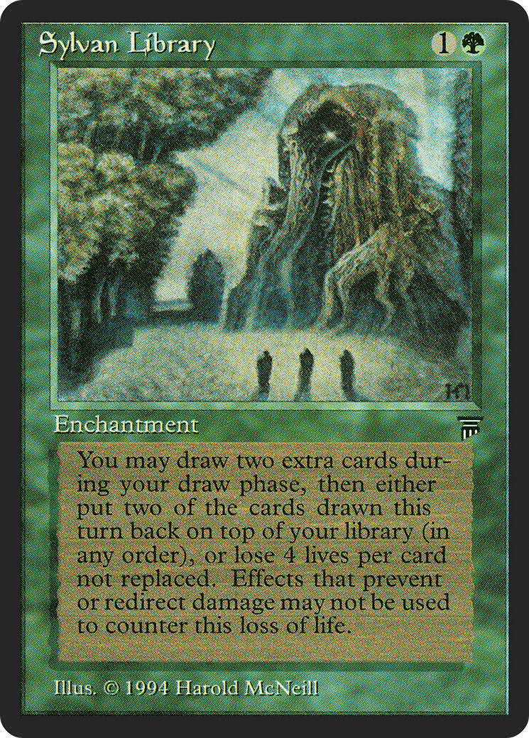 Sylvan Library (LEG-) - Legends