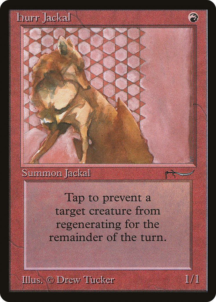 Hurr Jackal (ARN-) - Arabian Nights