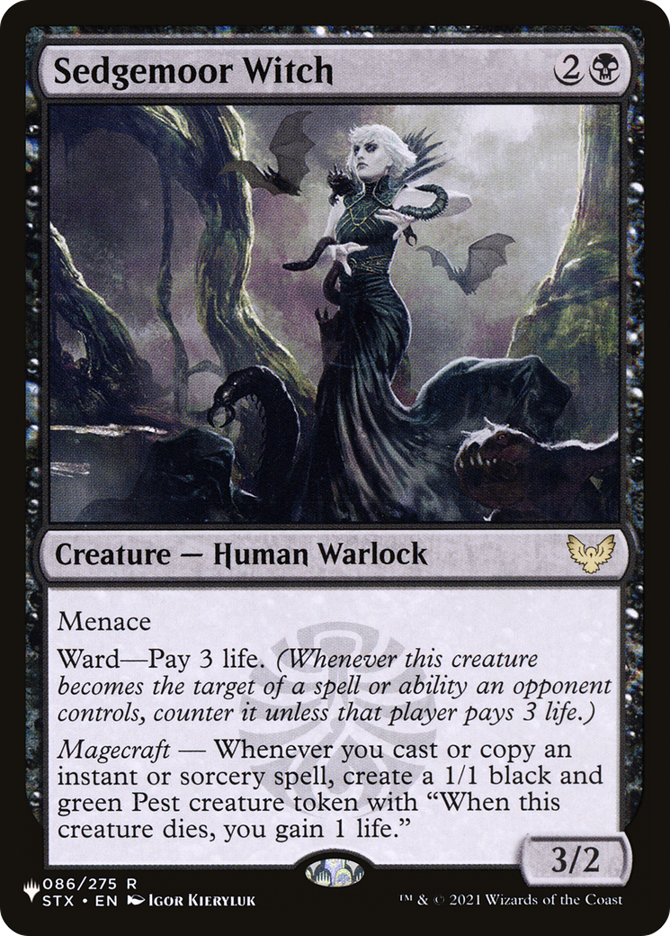 Sedgemoor Witch (LIST-STX-86) - The List