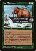 War Mammoth (4BB-) - Fourth Edition Foreign Black Border