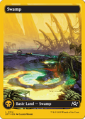 Swamp (0514) (First-Place Foil) (DFT-514) - Aetherdrift: (Full Art) Foil