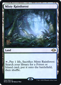 Misty Rainforest (PRE-250S) - Modern Horizons 2 Promos Foil