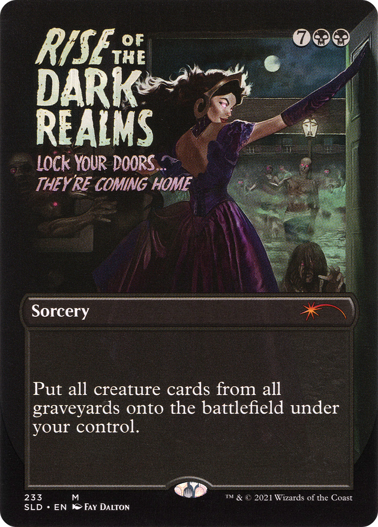 Rise of the Dark Realms (SLD-233) - Secret Lair Drop (Borderless) Foil